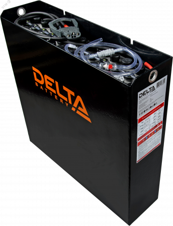 Тяговая свинцово-кислотная аккумуляторная батарея DELTA TLAB 24V340Ah, 642x241x625, с системой акваматик REMA80