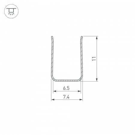 Декодер SMART-K33-DMX 12-24V, 1x15 A ARL, IP20, пластик, 5 лет