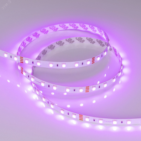 Лента светодиодная 14,4 Вт/м 24В IP20 RGB 60LED/м RT/RTW-B60-10-13mm SMD 5060 50 м