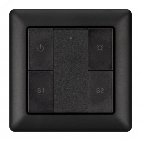 Конвертер SMART-K38-DMX 12-24V, SPI, 2.4G ARL, IP20 пластик, 5 лет