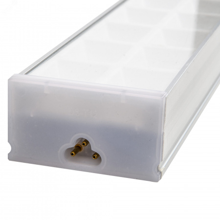 Светильник светодиодный ULO-FL120C-100W/4000K/K SILVER LINKABLE накладной соединяемый Белый свет (4000K) Корпус серебристый Угол 120 градусов ТМ