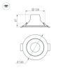 Контроллер-выключатель SMART-TUYA-SWITCH-PUSH-IN 230V, 1.5A, WiFi, 2.4G, IP20 пластик, 5 лет