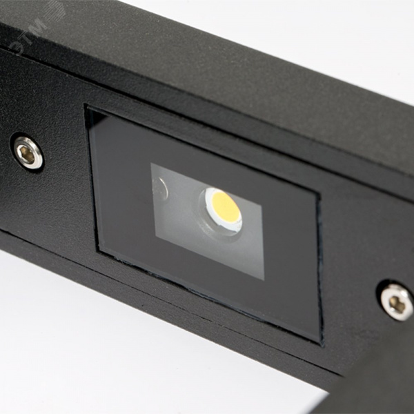 Светильник LGD-PATH-FRAME-H650-7W Warm3000 (BK, 100 deg, 230 В) (ARL, IP65 Металл, 3 года)