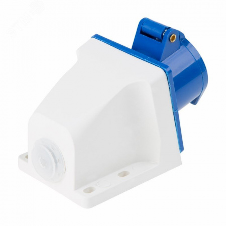 Розетка 113 стационарная 2Р+РЕ 16А 220В IP44, REXANT