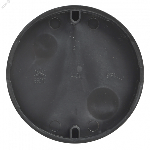 Коробка распаячная У191 D=93х15мм для твердых стен(с крышкой) IEK