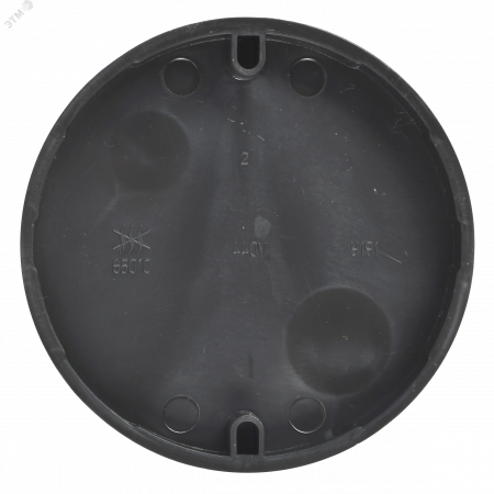 Коробка распаячная У191 D=93х15мм для твердых стен(с крышкой) IEK