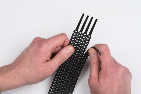 Хомут гибкий (20 шт.) зеленый FlexSTRAP