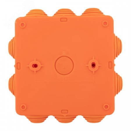 Коробка огнестойкая E45 100х100х50мм с клеммниками 6 полюсов 0,5-6мм2 IP55 HF EKF