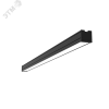 Светильник светодиодный Mercury Pro накладной 67 Вт 4000 К 2002х65х65 мм IP54 RAL9005 черный муар с рассеивателем опал DALI