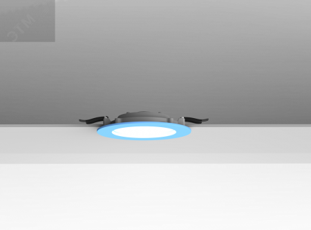 Светильник светодиодный ДВО-DL-01 Pro 13Вт 3000К 120х49 мм IP65/40 серый опал