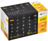LIGHTING Гирлянда занавес 2х2м 240 светодиодов теплый белый свет IP44 прозрачный шнур 3м 230В транзит IEK