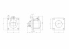 Розетка скрытой установки IP44 16A 2P+E 230V