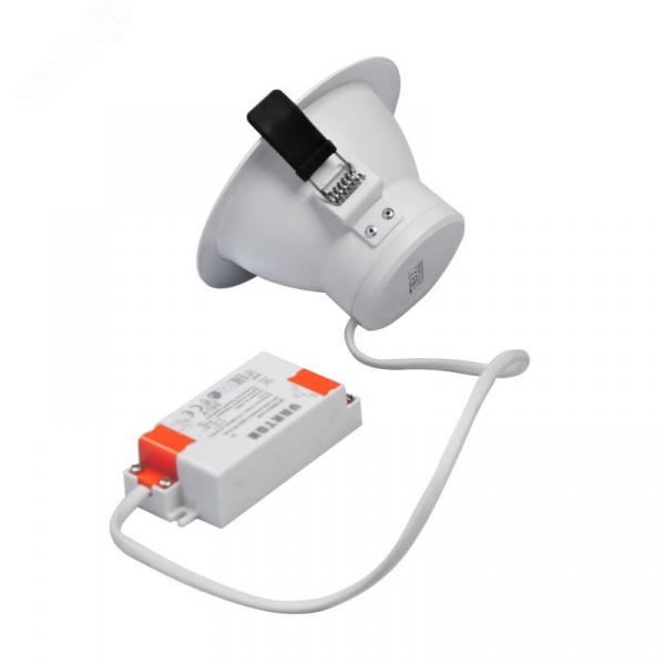 Светильник светодиодный DL-Lens Comfort встраиваемый 11W 4000К 83х52мм IP20 угол 35 градусов белый