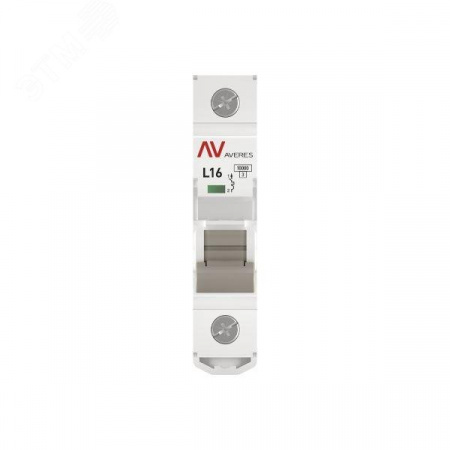 Выключатель автоматический AV-10 1P 16A (L) 10kA EKF AVERES