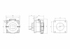 Розетка скрытой установки IP67 32A 2P+E 230В