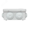 Коробка уравнивания потенциалов КУП-030-031 с крышкой наружная (85х85х40) для прямого монтажа 8 мембр. вводов серая IP55 EKF