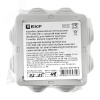 Коробка уравнивания потенциалов КУП-030-031 с крышкой наружная (85х85х40) для прямого монтажа 8 мембр. вводов серая IP55 EKF