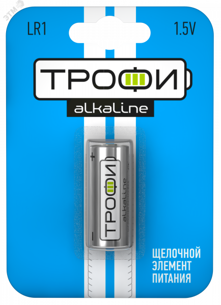 Батарейка Трофи LR1-1BL ENERGY POWER Alkaline (12/144/9504)