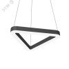 Светильник светодиодный ДСО-78Вт 4000К Enso T черный