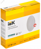 Светильник светодиодный ДПБ 2005 12Вт IP20 4000К круг белый IEK
