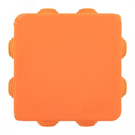 Коробка огнестойкая E45 85х85х40мм с клеммниками 4 полюса 0,5-4мм2 IP55 HF EKF