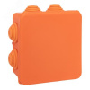 Коробка огнестойкая E45 85х85х40мм с клеммниками 6 полюсов 0,5-4мм2 IP55 HF EKF