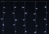 LIGHTING Гирлянда бахрома 4,5х0,7м 200 светодиодов белый свет IP44 прозрачный шнур 3м 230В мерцание транзит IEK