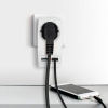 Адаптер ''Polynom'' 1гн 220V + 2xUSB 2100mA, c заземл, (белый) (10/60/1440) SP-1e-USB-W''
