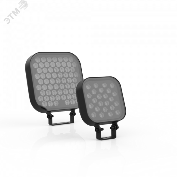 Светильник светодиодный Frieze 2.0 M 60 Вт 4000 К IP66 RAL9005 черный 10x60град DALI