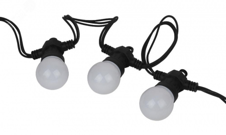 Гирлянда Белт Лайт набор 10 м, ERABL-WS10 30 LED ламп (шаг 30 см), теплый свет, 220 В, каучук