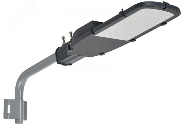 LIGHTING Кронштейн КР-1 D=60мм L=350мм под монтажную ленту 1 хомут серый IEK