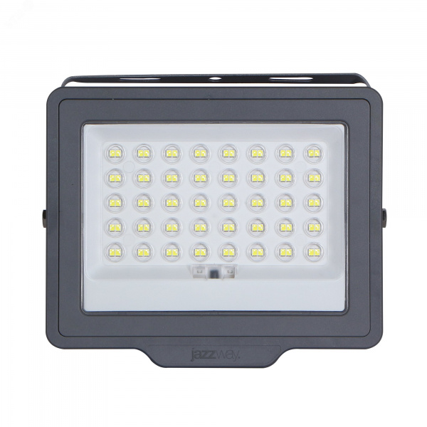 Прожектор светодиодный LED ДО-100Вт 6500К 1200 Лм IP65 с солнечной панелью Jazzway