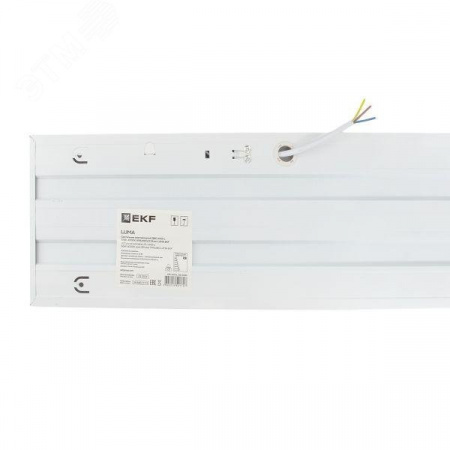 Светильник светодиодный ДВО 4113-Z 36Вт 6500К 1195х180х19 призма EKF